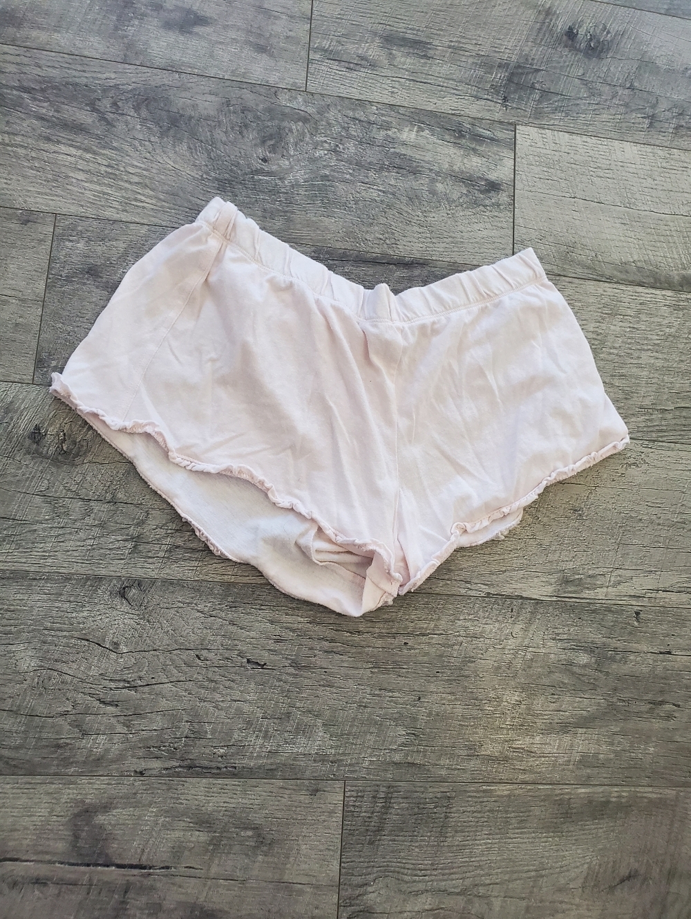 Pale Pink Victorias Secret Lounge Shorts